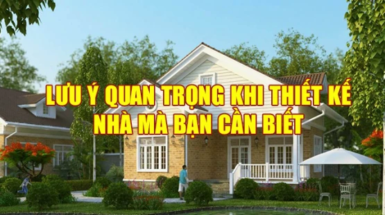 Lưu Ý Quan Trọng Khi Thiết Kế Biệt Thự Nhà Vườn Bạn Cần Biết