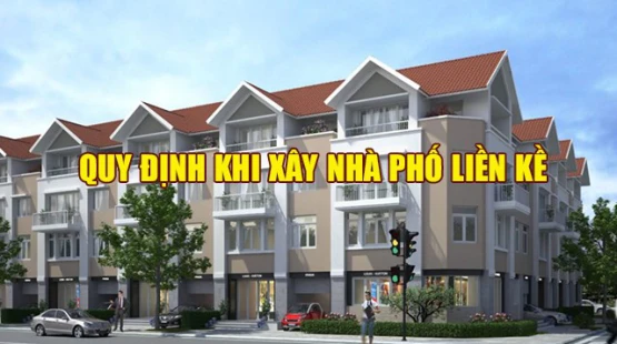 Quy định xây dựng nhà phố liền kề